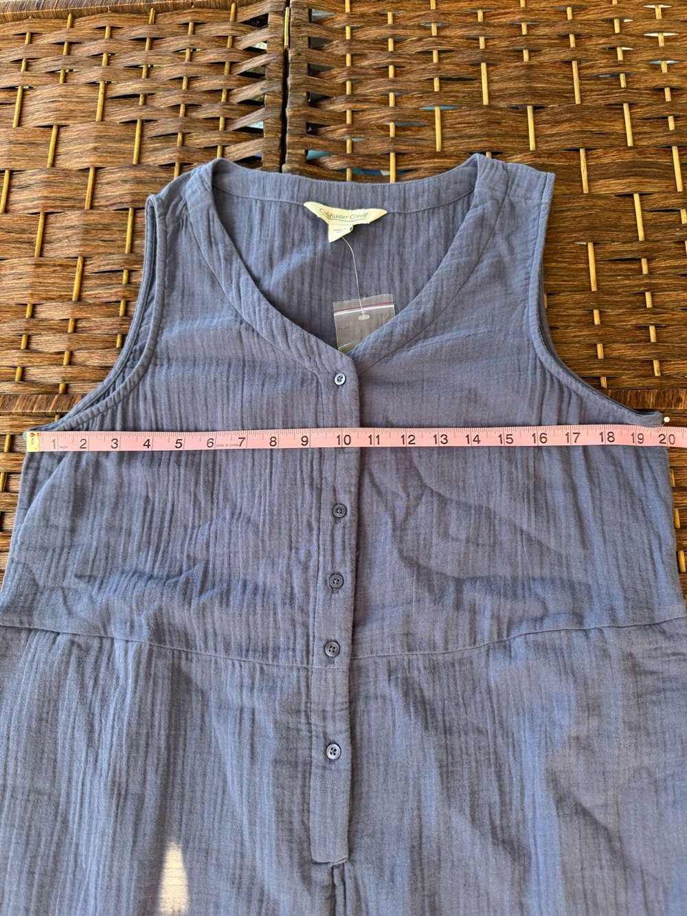 Coldwater Creek Summer
Breeze Gauze Jumpsuit NWOT - Picture 12 of 16